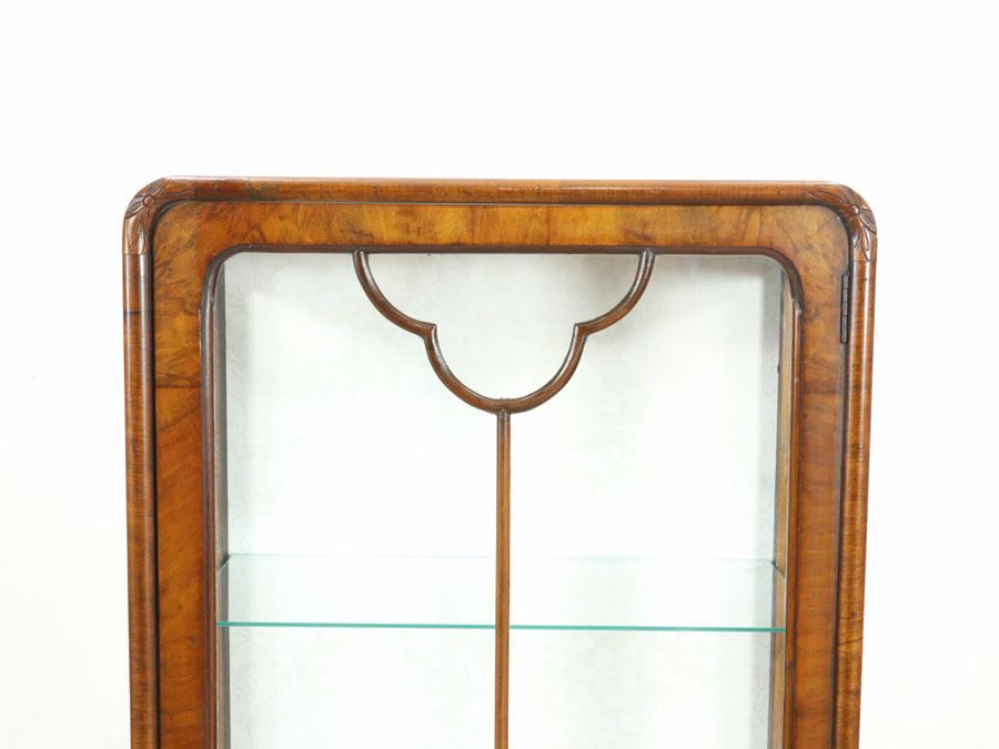 アンティーク クロス張替済ショーケース 80015