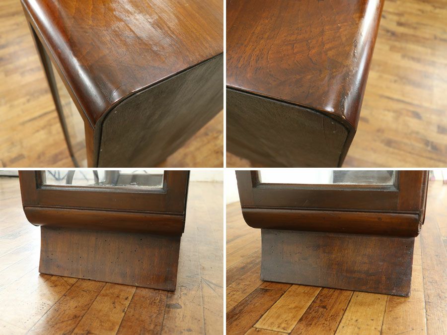 アンティーク クロス張替済ショーケース 80015