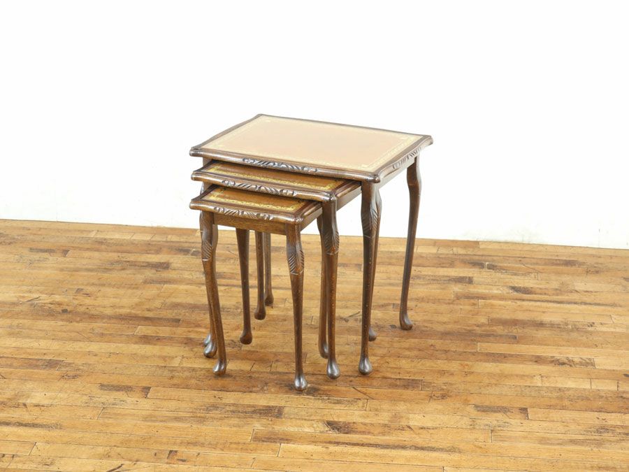 イギリスアンティーク ネストテーブル 80421