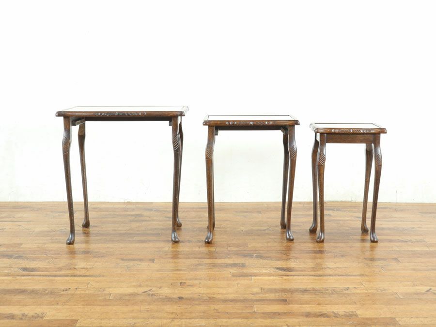 イギリスアンティーク ネストテーブル 80421