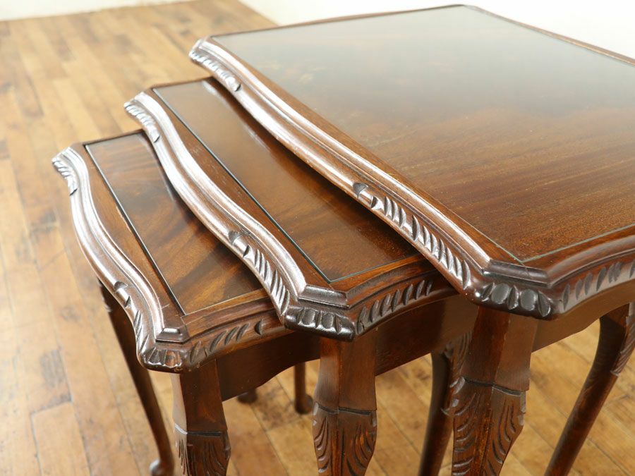 アンティーク ネストテーブル 80380