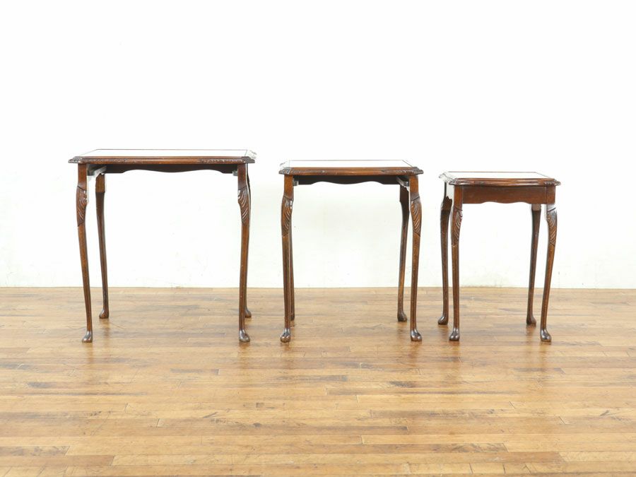 アンティーク ネストテーブル 80380