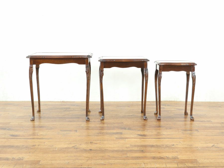 アンティーク ネストテーブル 80380