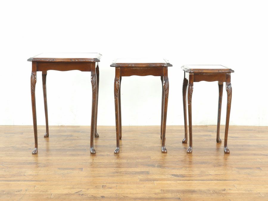 アンティーク ネストテーブル 80380