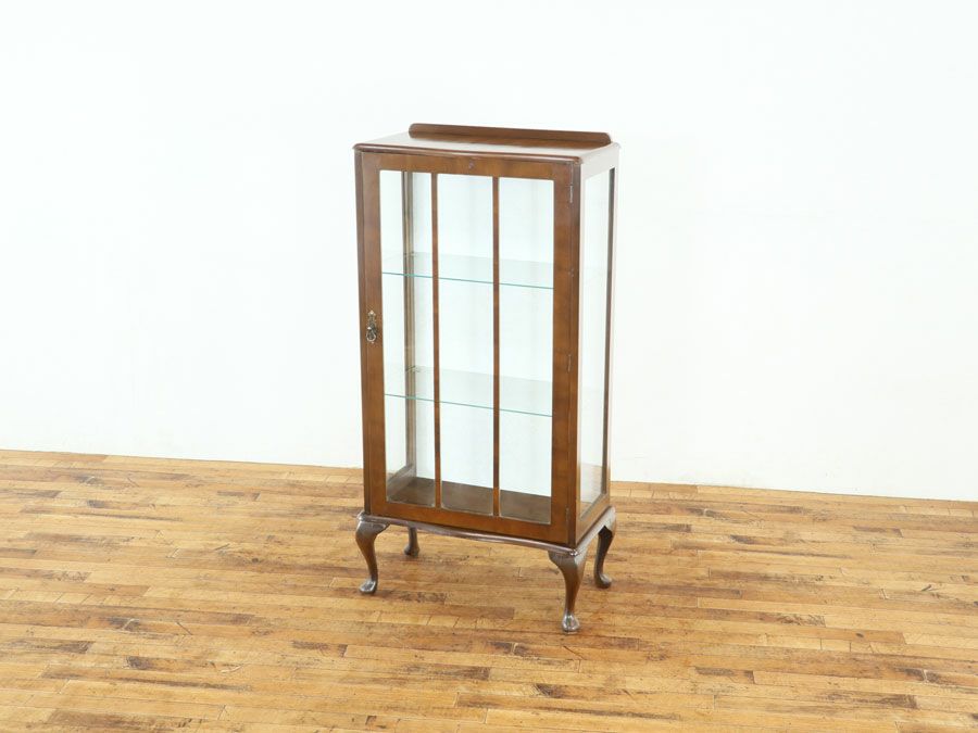 アンティーク クロス張替済ショーケース 80289