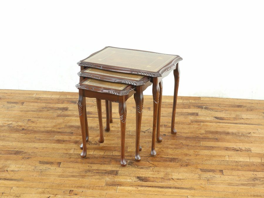 イギリスアンティーク ネストテーブル 80422