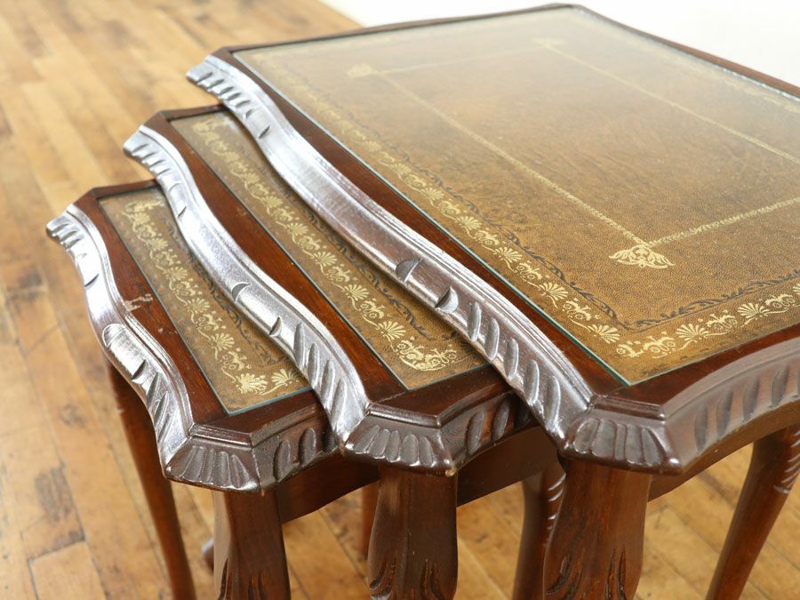 イギリスアンティーク ネストテーブル 80422