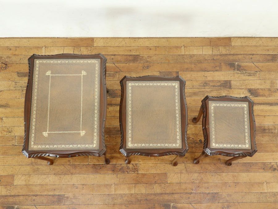 イギリスアンティーク ネストテーブル 80422