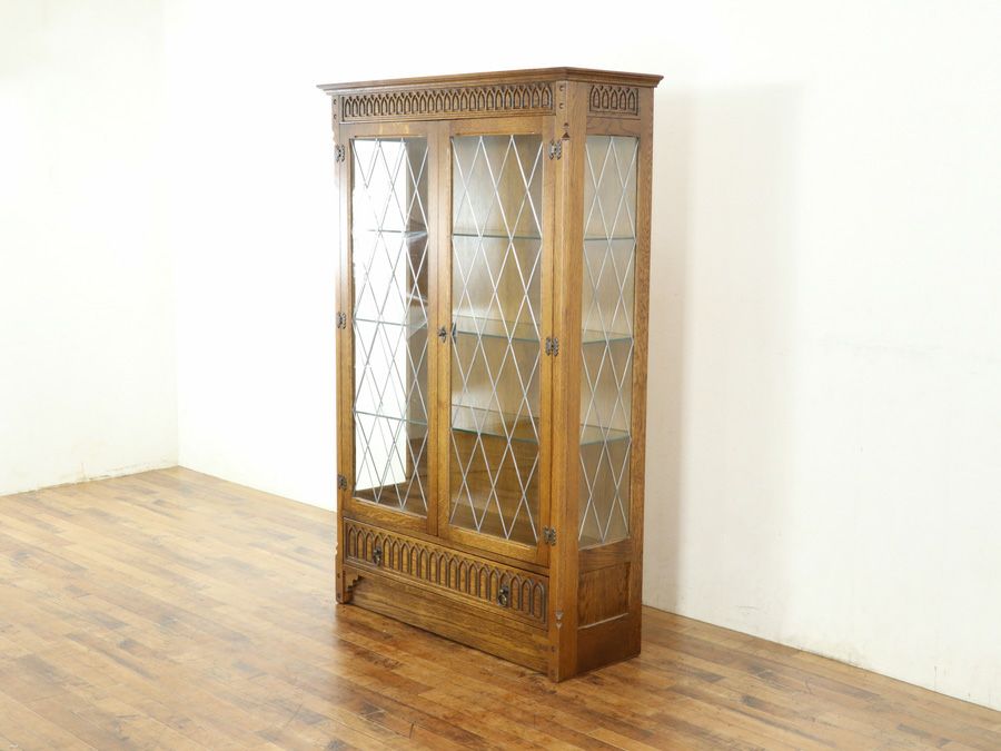 イギリスアンティーク家具 ショーケース 80408
