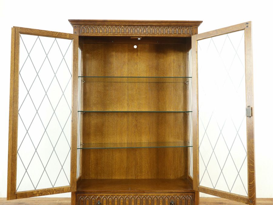 イギリスアンティーク家具 ショーケース 80408