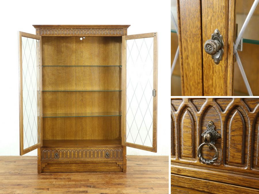 イギリスアンティーク家具 ショーケース 80408