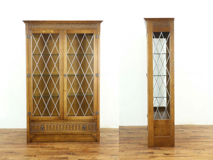 イギリスアンティーク家具 ショーケース 80408