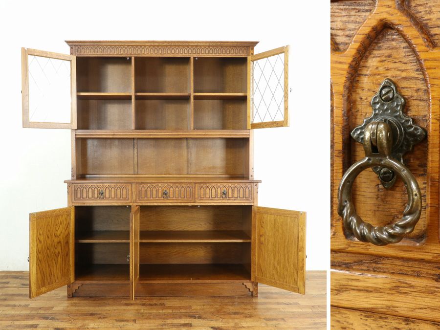 イギリスアンティーク家具 カップボード 80362