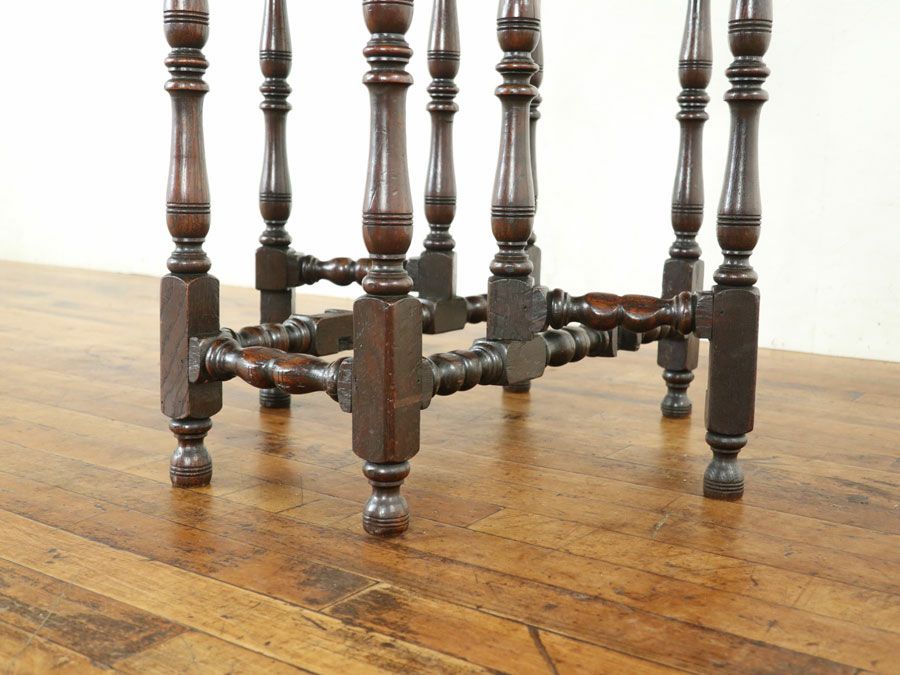 アンティーク家具ゲートレッグテーブル 80376