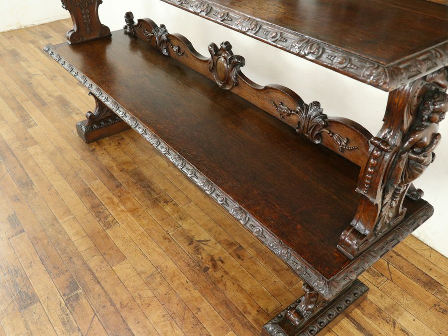 アンティーク家具 オープンラック 80445