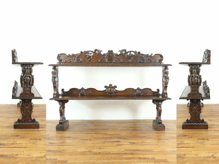 アンティーク家具 オープンラック 80445