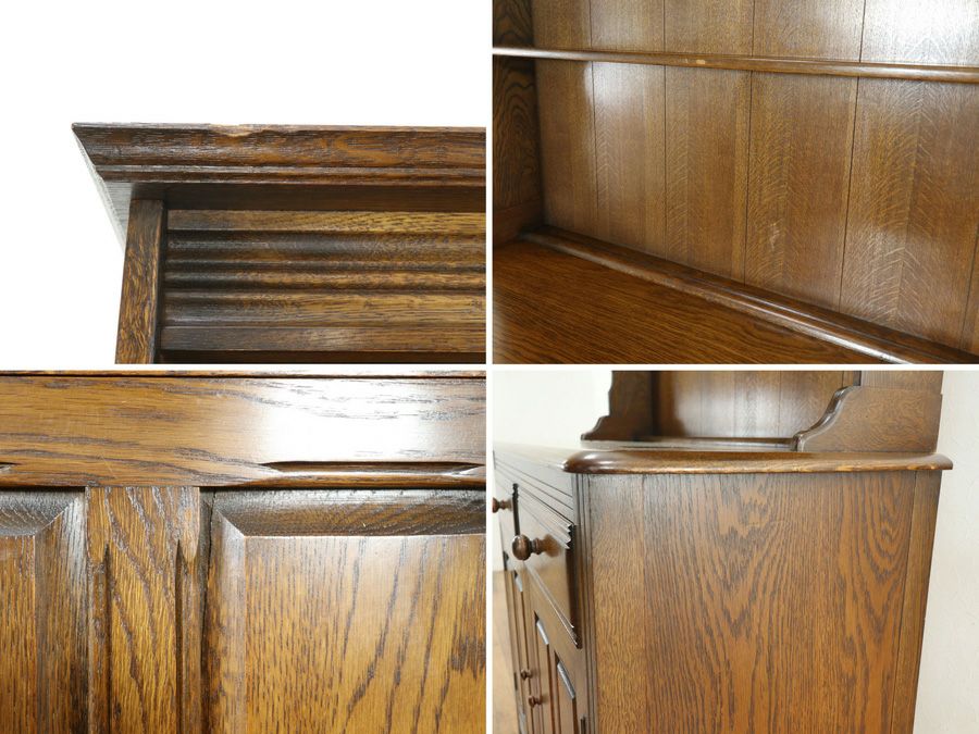 イギリスアンティーク家具 カップボード 80400