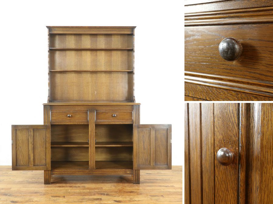 イギリスアンティーク家具 カップボード 80400