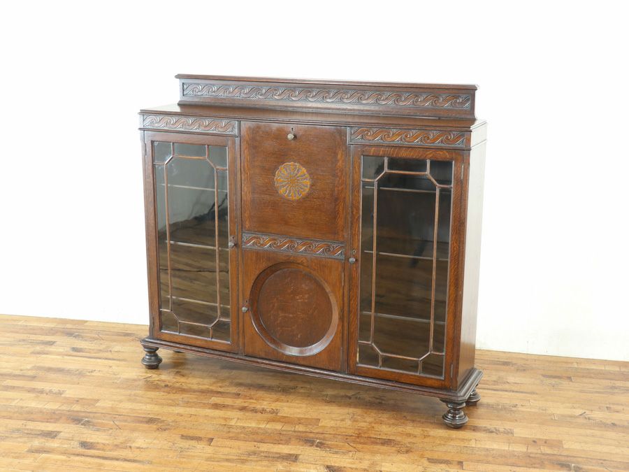 イギリスアンティーク サイドバイサイド 80442