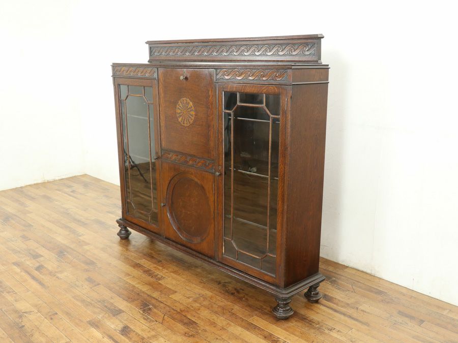 イギリスアンティーク サイドバイサイド 80442