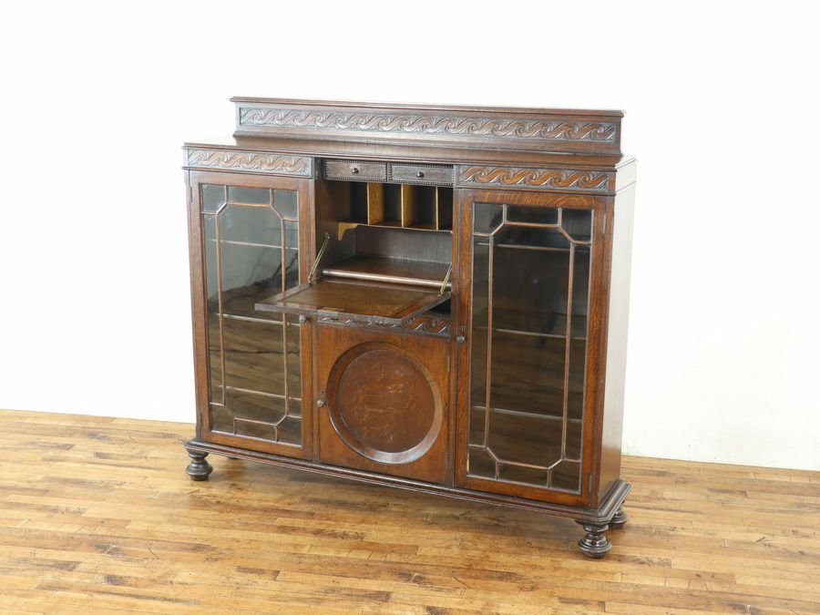 イギリスアンティーク サイドバイサイド 80442