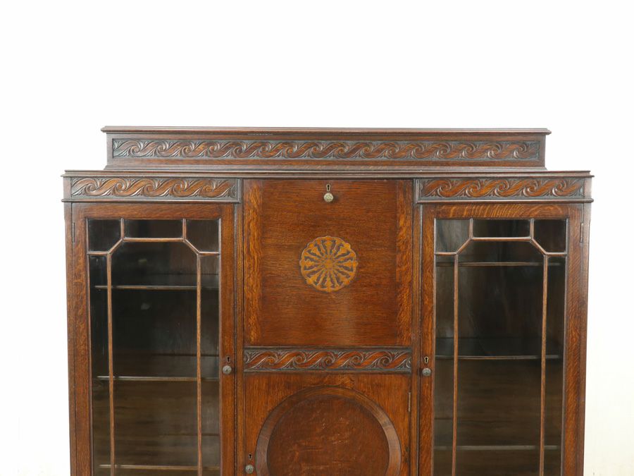 イギリスアンティーク サイドバイサイド 80442