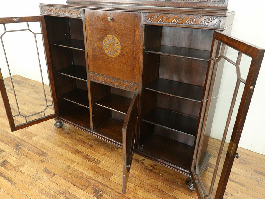 イギリスアンティーク サイドバイサイド 80442