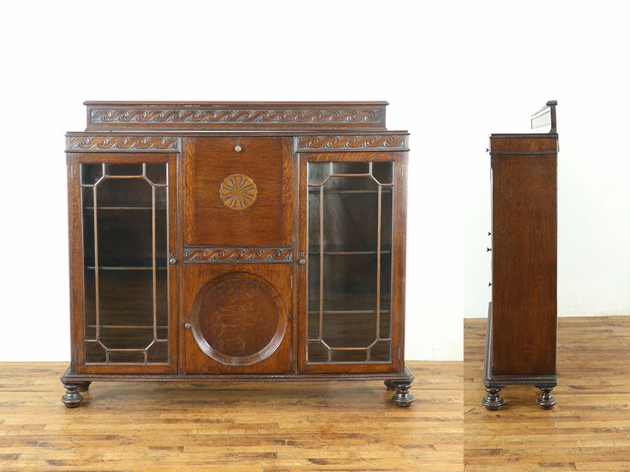 イギリスアンティーク サイドバイサイド 80442