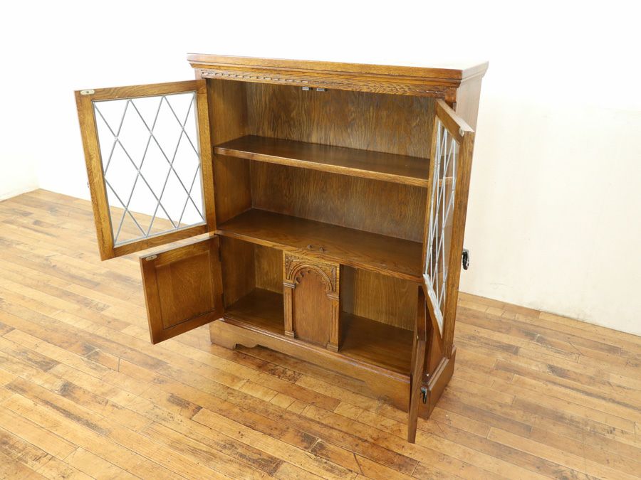 イギリスアンティーク家具 ブックケース 80432
