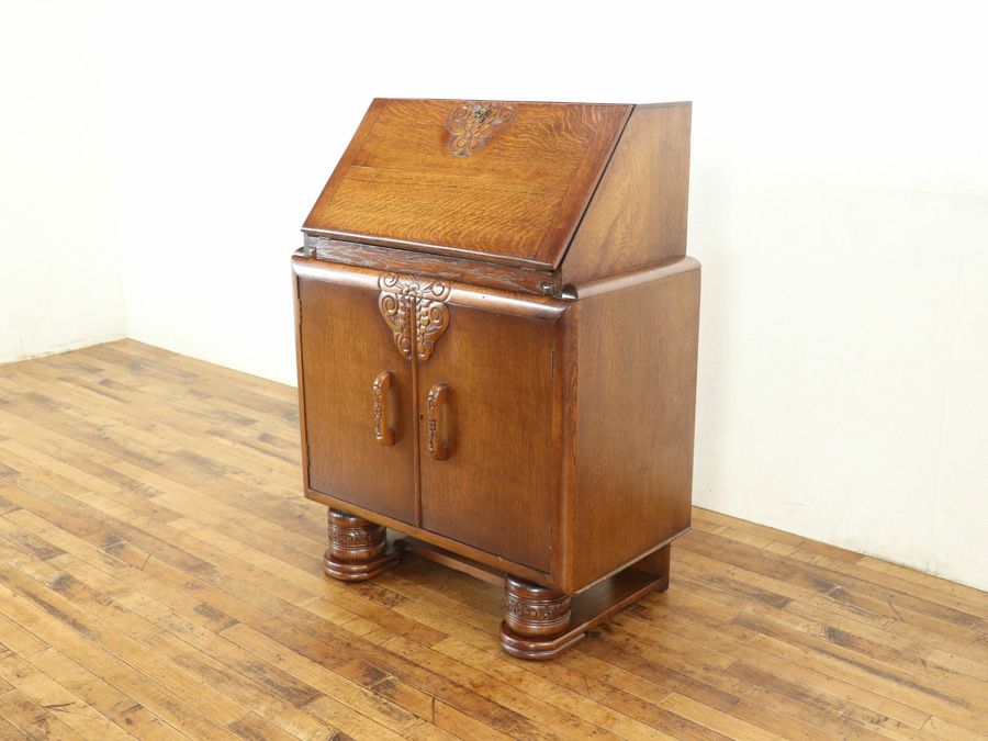 アンティーク家具ライティングビューロー 80437