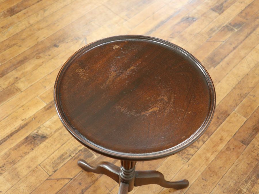 英国アンティーク家具 ワインテーブル 80460a