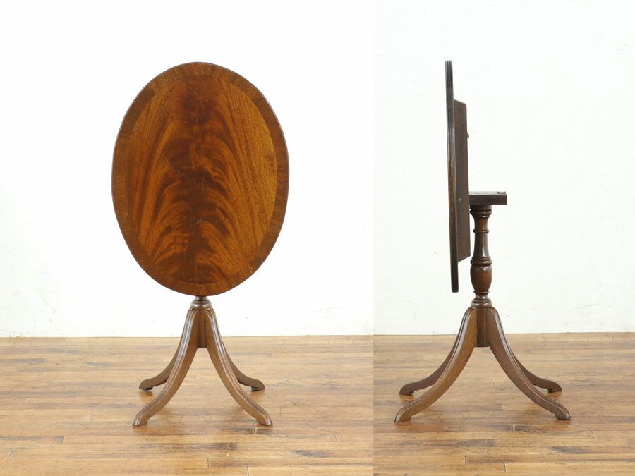 アンティーク家具チルトトップテーブル 80374