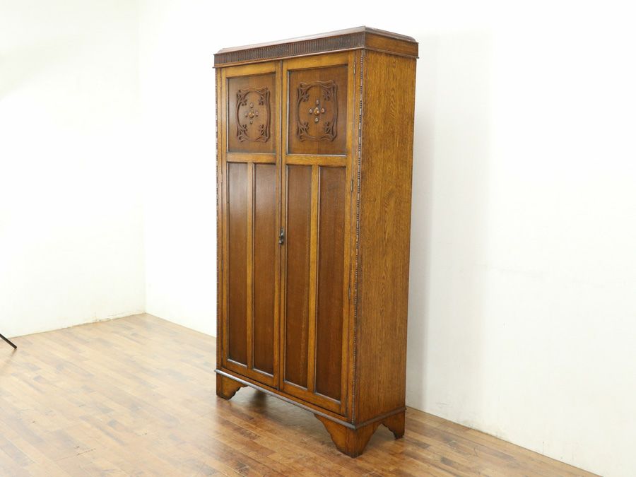 アンティーク家具ワードローブ 80464