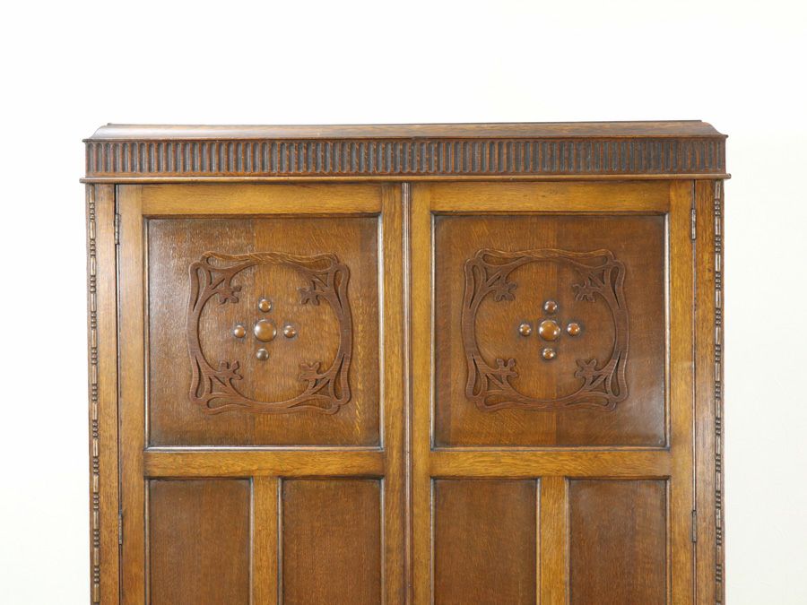 アンティーク家具ワードローブ 80464