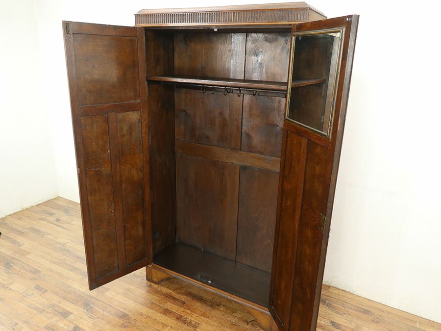 アンティーク家具ワードローブ 80464