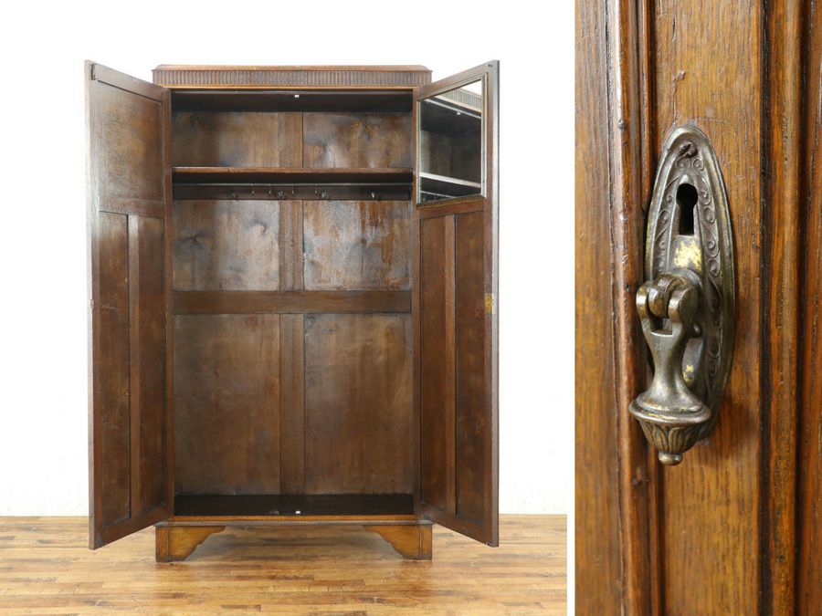 アンティーク家具ワードローブ 80464