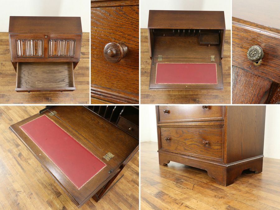 アンティーク家具ビューロー 80404