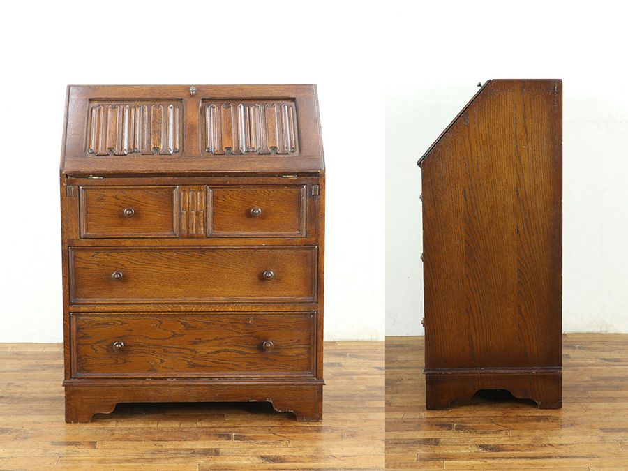 アンティーク家具ビューロー 80404