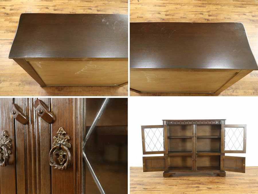 アンティーク家具ブックケース 80407a