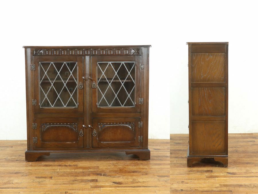 アンティーク家具ブックケース 80407a