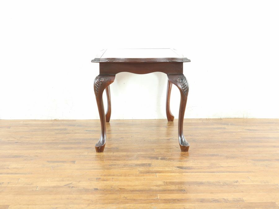 アンティークガラストップローテーブル 80420