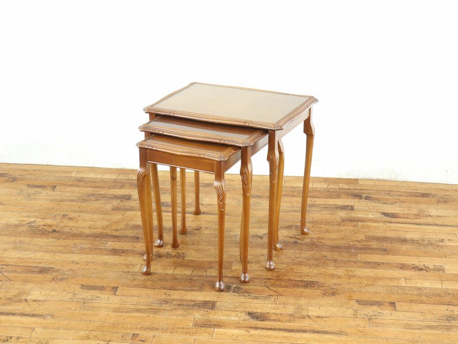 アンティーク家具ネストテーブル 80403