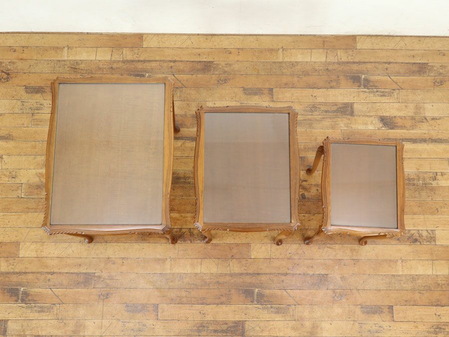 アンティーク家具ネストテーブル 80403