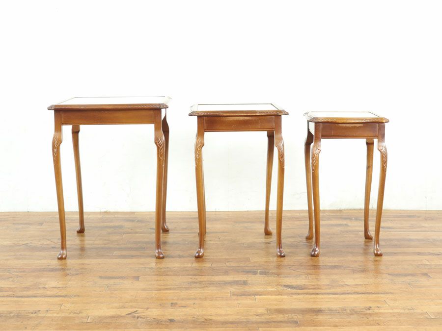 アンティーク家具ネストテーブル 80403