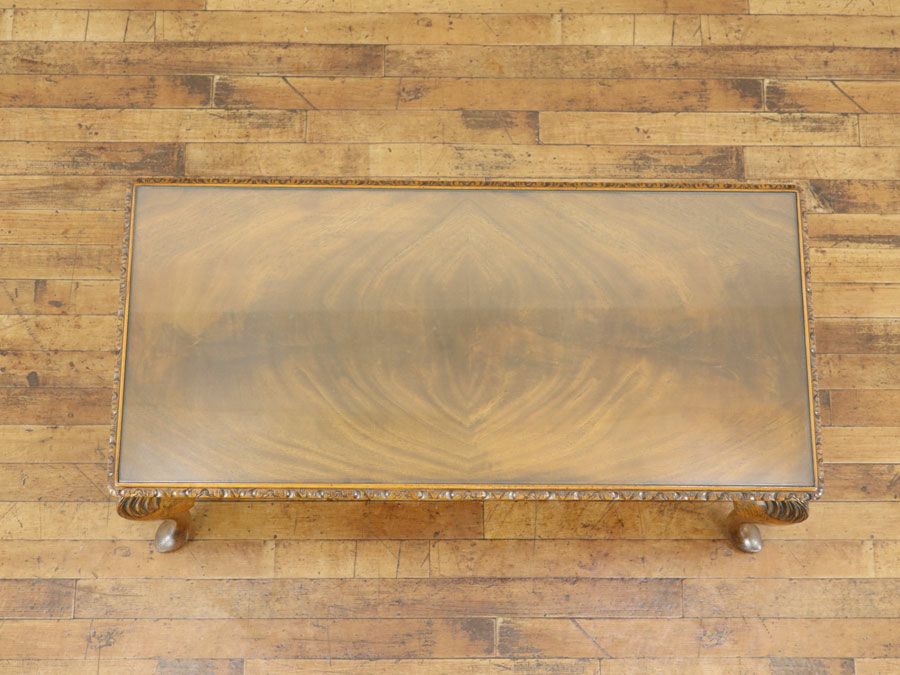 アンティークガラストップローテーブル 80417