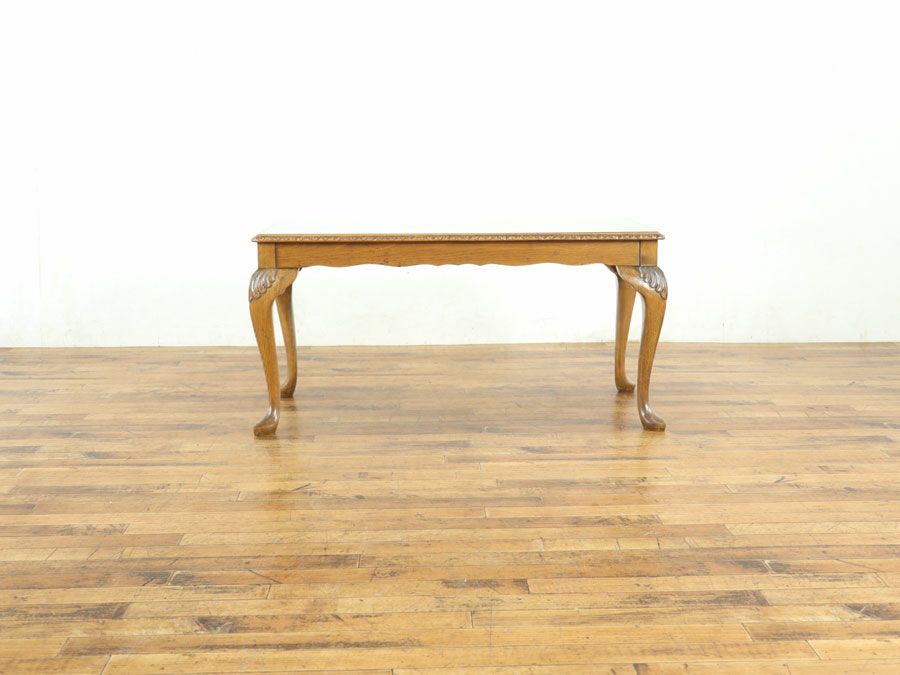 アンティークガラストップローテーブル 80417