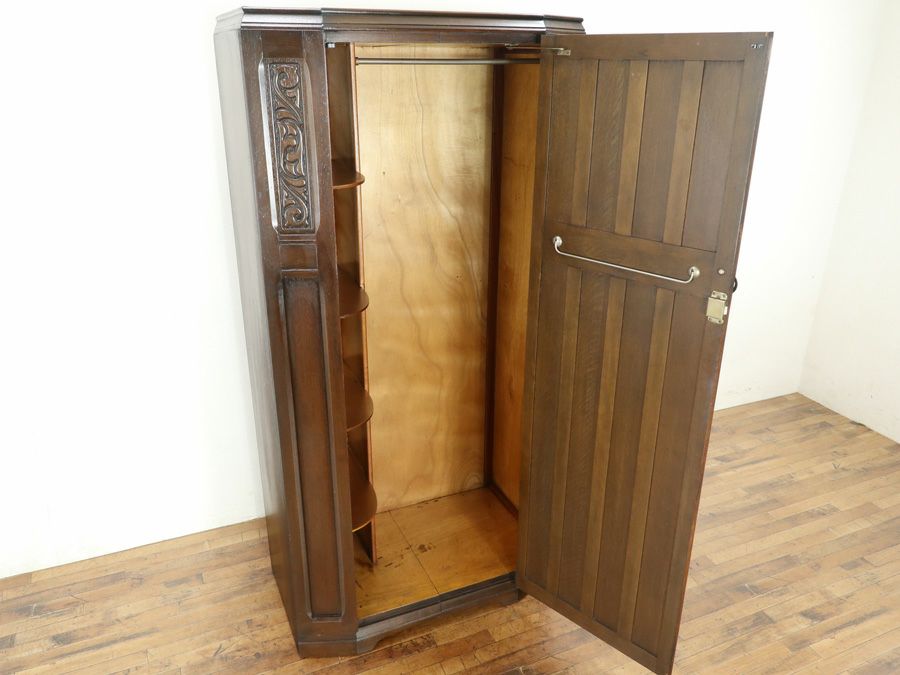 アンティーク家具ワードローブ 80361