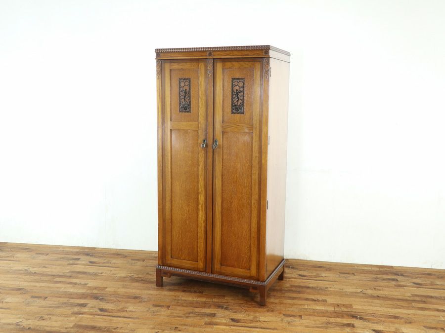 アンティーク家具ワードローブ 80453
