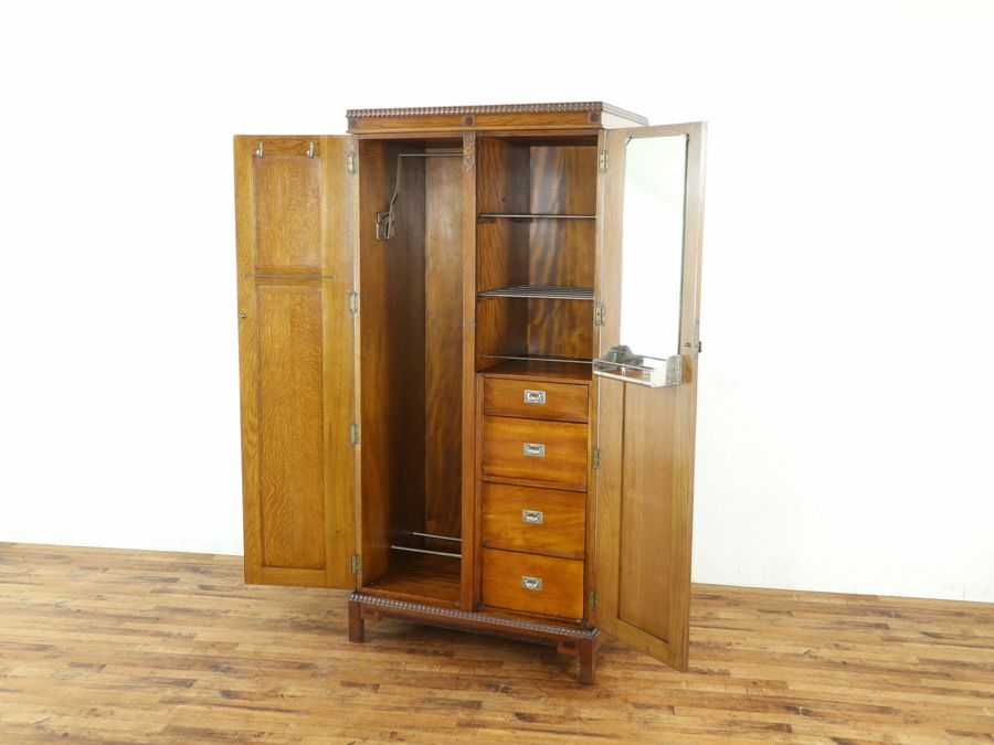 アンティーク家具ワードローブ 80453