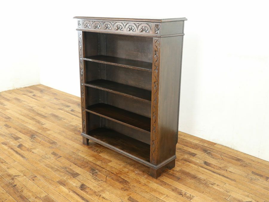 アンティーク家具オープンブックケース 80440